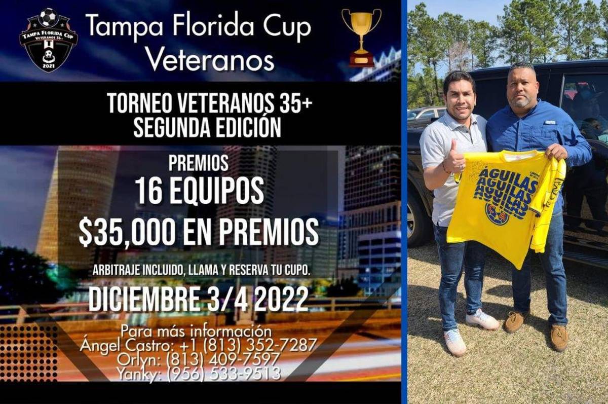 ¡La Tampa Florida Cup estará de lujo! La segunda edición tendrá un invitado especial y 35 mil dólares en premios
