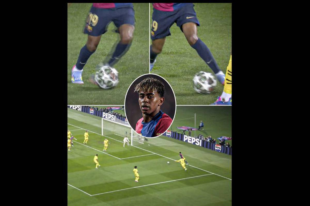 La imagen 'editada' del VAR en el gol de Raphinha y la burla de Yamal al Borussia; Dibu Martínez y su error ante PSG