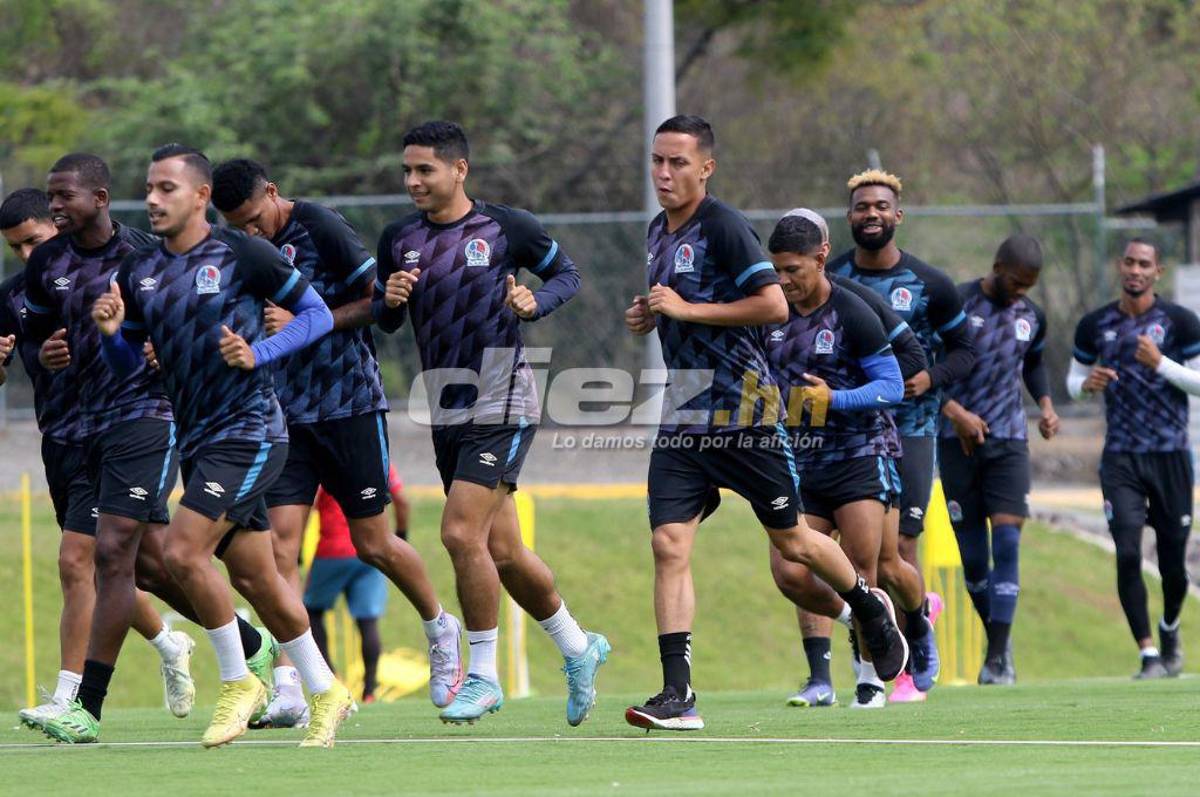 Visita de lujo, las órdenes de Pedro Troglio y las apuestas de Menjívar; así entrenó el Olimpia previo a la final ante Olancho