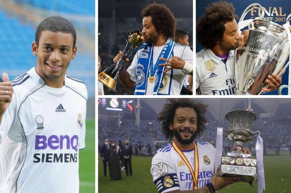 Marcelo es una leyenda: Se convierte en el jugador con más títulos en la historia del Real Madrid