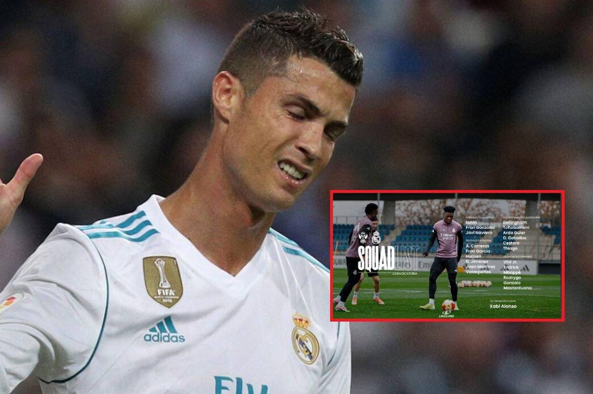 Real Madrid toma decisión que pone a temblar a Cristiano Ronaldo en la convocatoria para la Copa del Rey ante CF Talavera