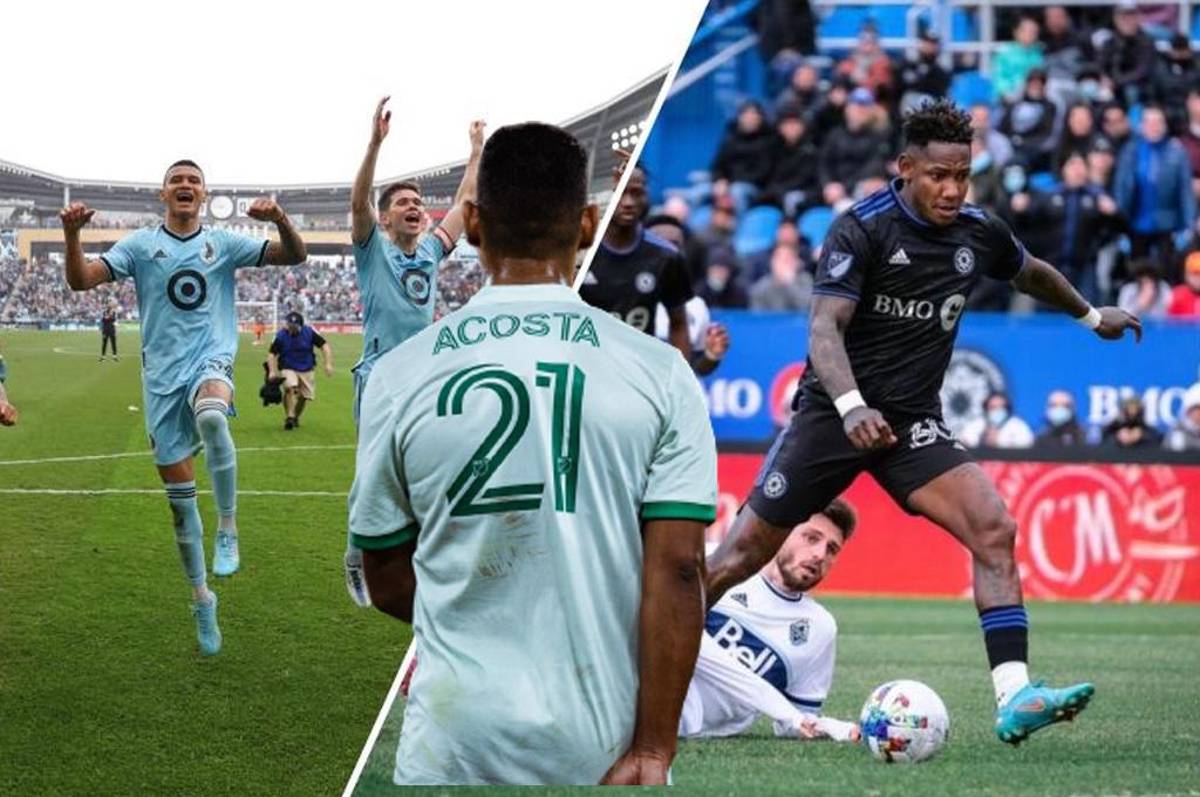 Hondureños en la MLS: Kervin Arriaga se estrenó como goleador; Quioto pieza clave en empate del Montreal y Bryan Acosta sigue en declive