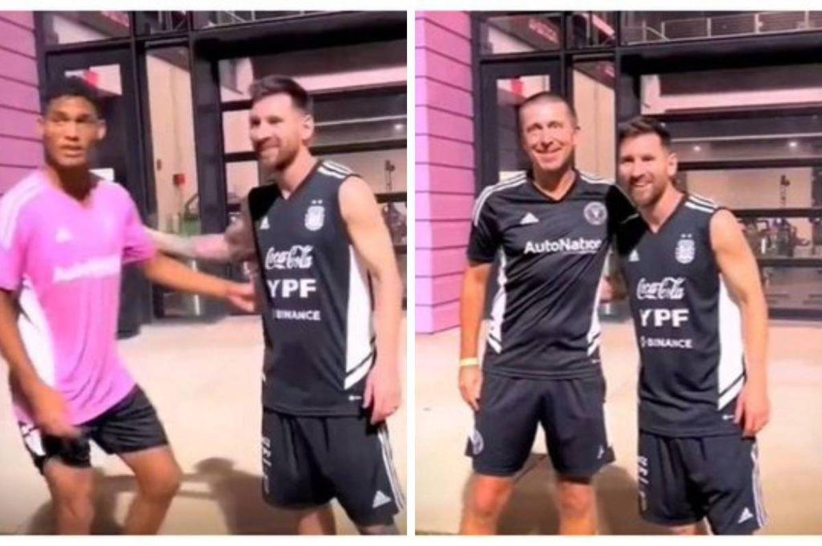 El tremendo gesto de Messi con los jugadores de las reservas del Inter de Miami; sesión de fotos y el pedido del portero