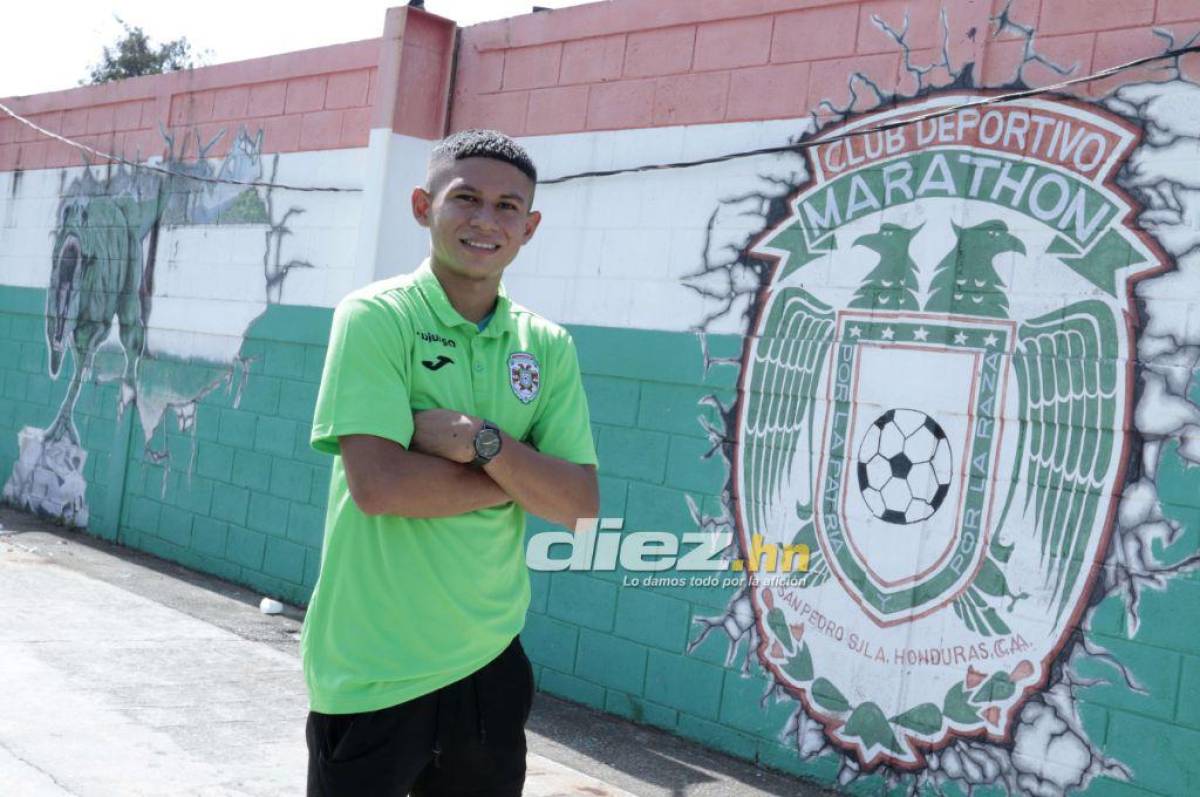 Su forma de hablar a tan corta edad es envidiable, Odin muestra una gran madurez que lo proyecta a ser uno de los mejores futbolistas de Honduras. FOTO: Neptali Romero.