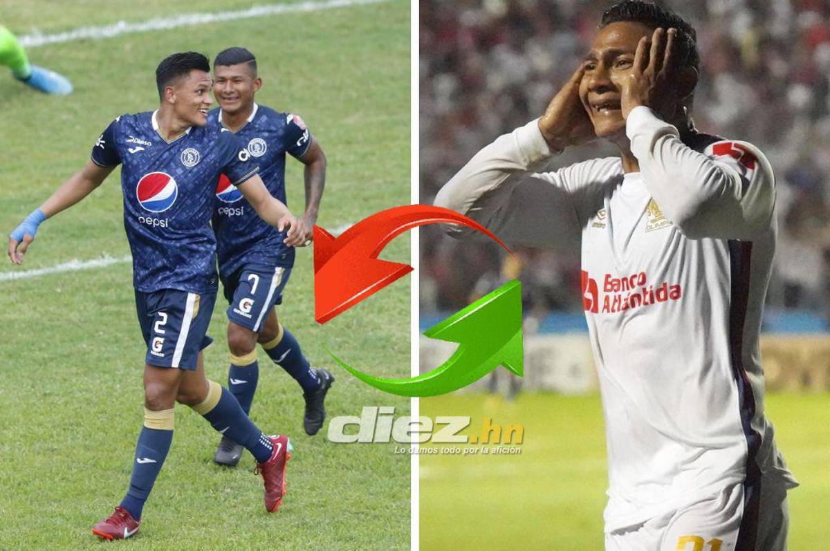 ¿Qué necesita Olimpia para ser líder? Así está la tabla del Apertura 2022 luego del duro empate de Motagua contra Marathón