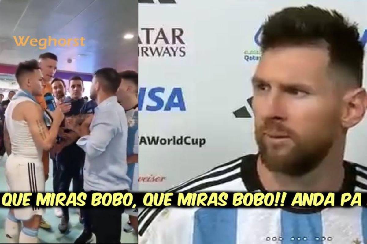 Futbolista al que Messi llamó “Bobo” responde nuevamente tras la polémica en el Mundial de Qatar