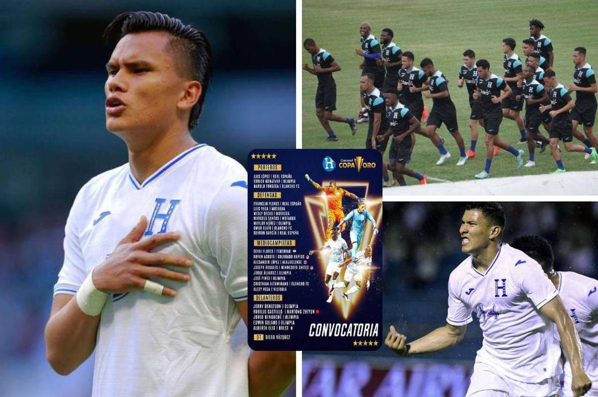 Copa Oro 2023: Los 16 futbolistas de Honduras que fueron descartados por diferentes motivos para el torneo