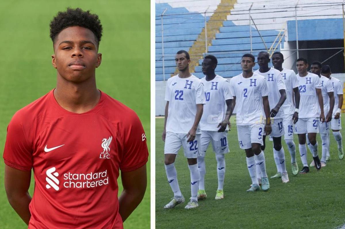 ¡Keyrol Figueroa podría ponerse la camisa de la Selección de Honduras! Fenafuth gestiona con el Liverpool su convocatoria