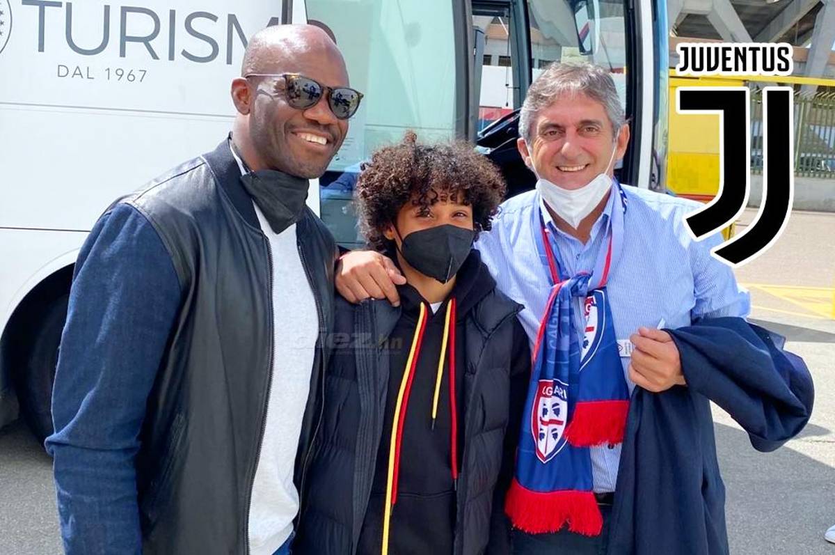 ¡Luis Gabriel, hijo del legendario exjugador hondureño David Suazo, es fichado por la Sub-15 de la Juventus!