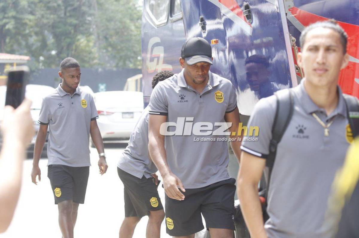 Mucho optimismo y con una duda: Así fue la salida de Real España rumbo a Tegucigalpa para enfrentar a Olimpia