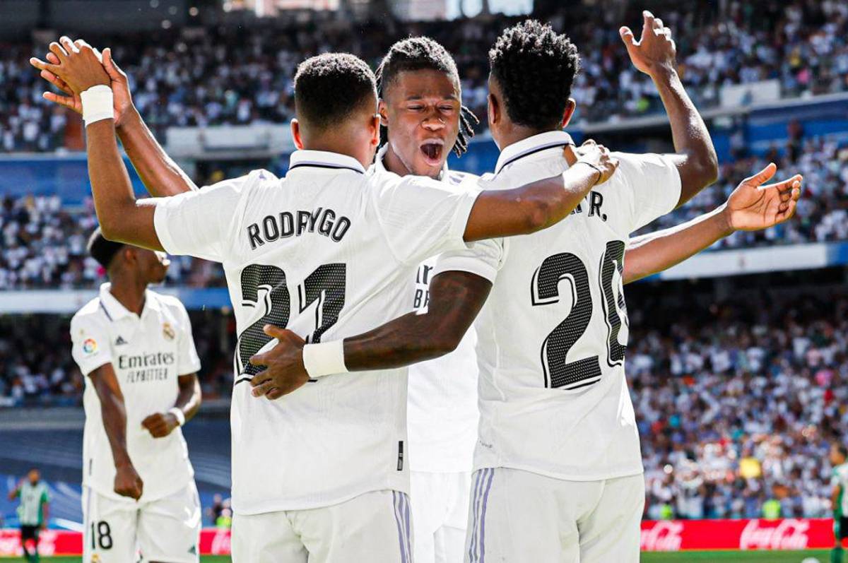 ¡Imparables! Real Madrid vence al Betis en un partidazo en el Bernabéu y se afianza en el liderato en España