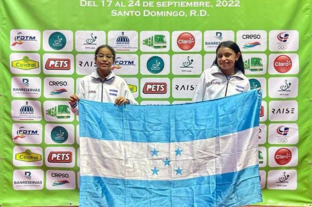 Valerie Godoy Lyssa Mejía Rodríguez son las medallistas de nuestro país. FOTO: FENATEMH.