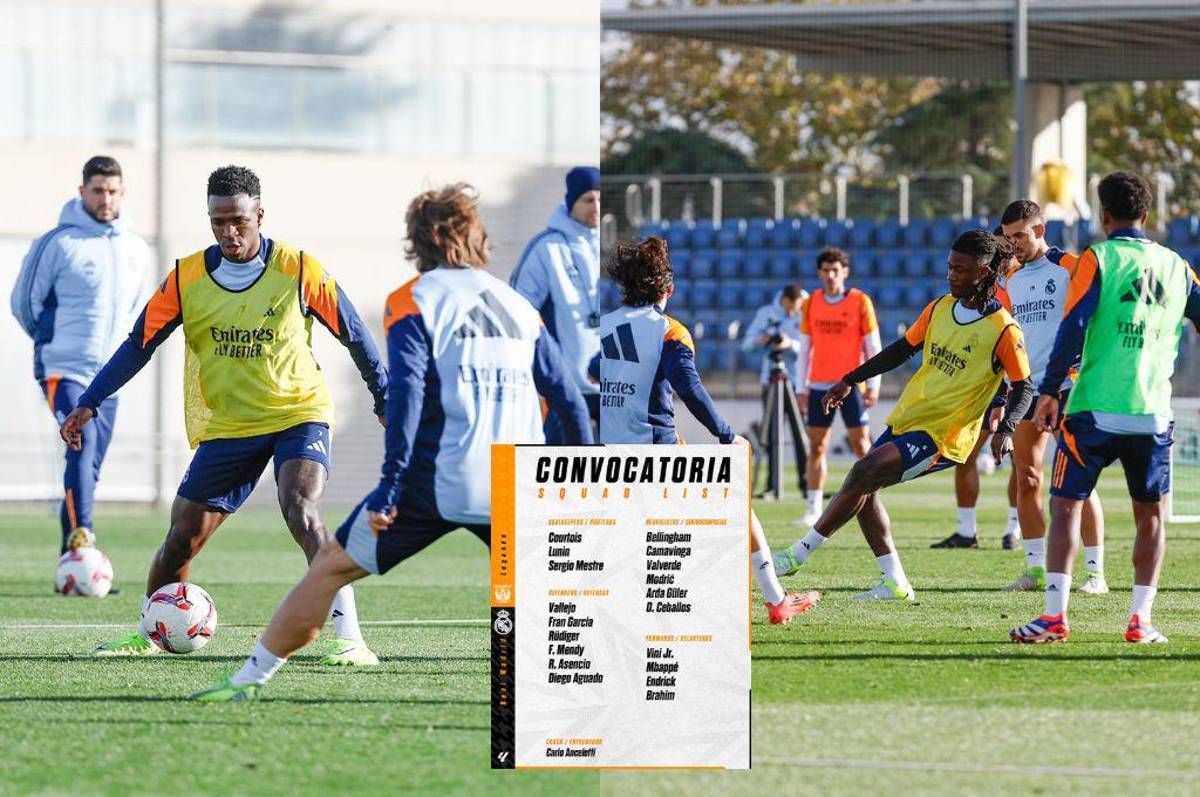 Liga Española: la enorme novedad en la convocatoria del Real Madrid para enfrentar Leganés ¿Quién es el debutante?