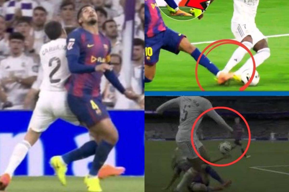 Comité de Arbitraje de LaLiga se une a las polémicas del Real Madrid-Barcelona: La decisión del árbitro de no pitar penal fue incorrecta