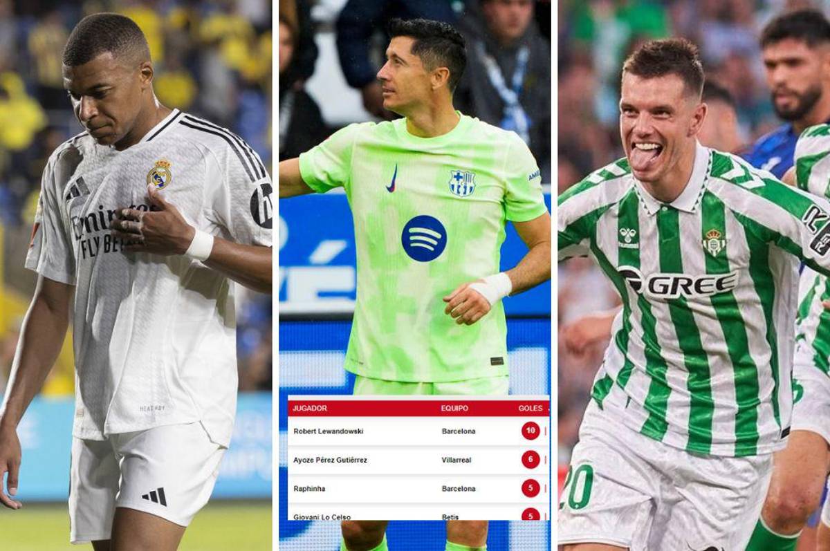 Pichichi de LaLiga de España: así quedó la tabla de máximos goleadores tras el triplete de Lewandowski; Mbappé se aleja