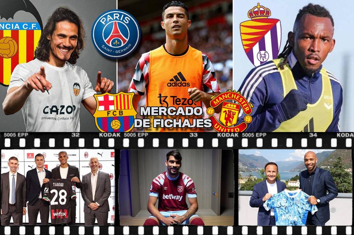 Mercado de europa: lo que dicen desde el Valladolid sobre Elis; sorpresivo trueque Barcelona-United y PSG cierra fichaje TOP