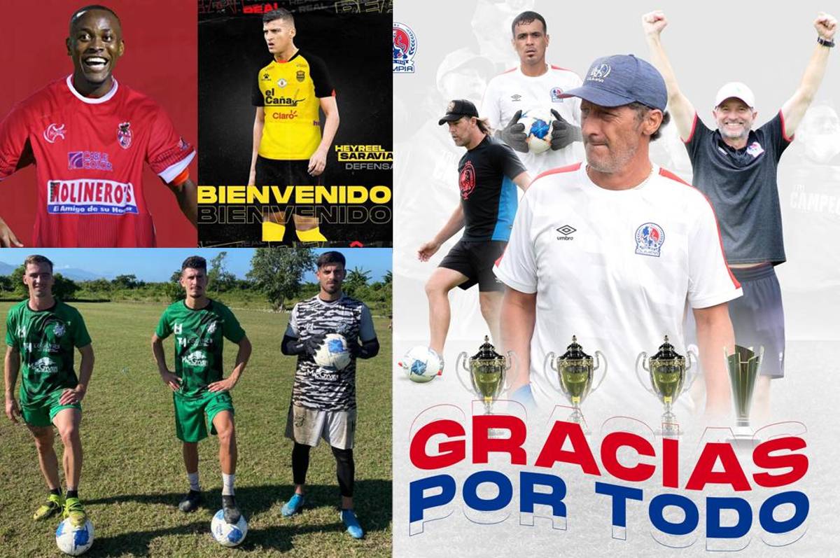 Altas y Bajas para el Clausura 2022: Platense ficha tres argentinos, Real España un tico y Olimpia se queda sin Troglio