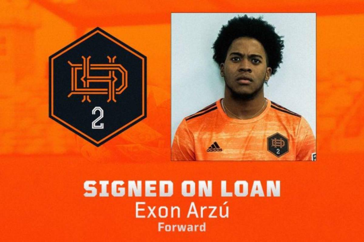 Exon Arzú estaba jugando para las reservas del Dynamo y ahora estará con el primer plantel.