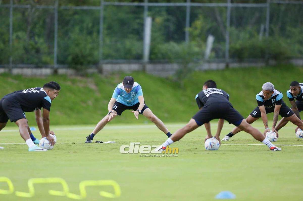 ¿Qué legionarios faltan? Los históricos tacos de Rueda y el sueño que tiene Honduras: así fue el cuarto entreno de la Selección