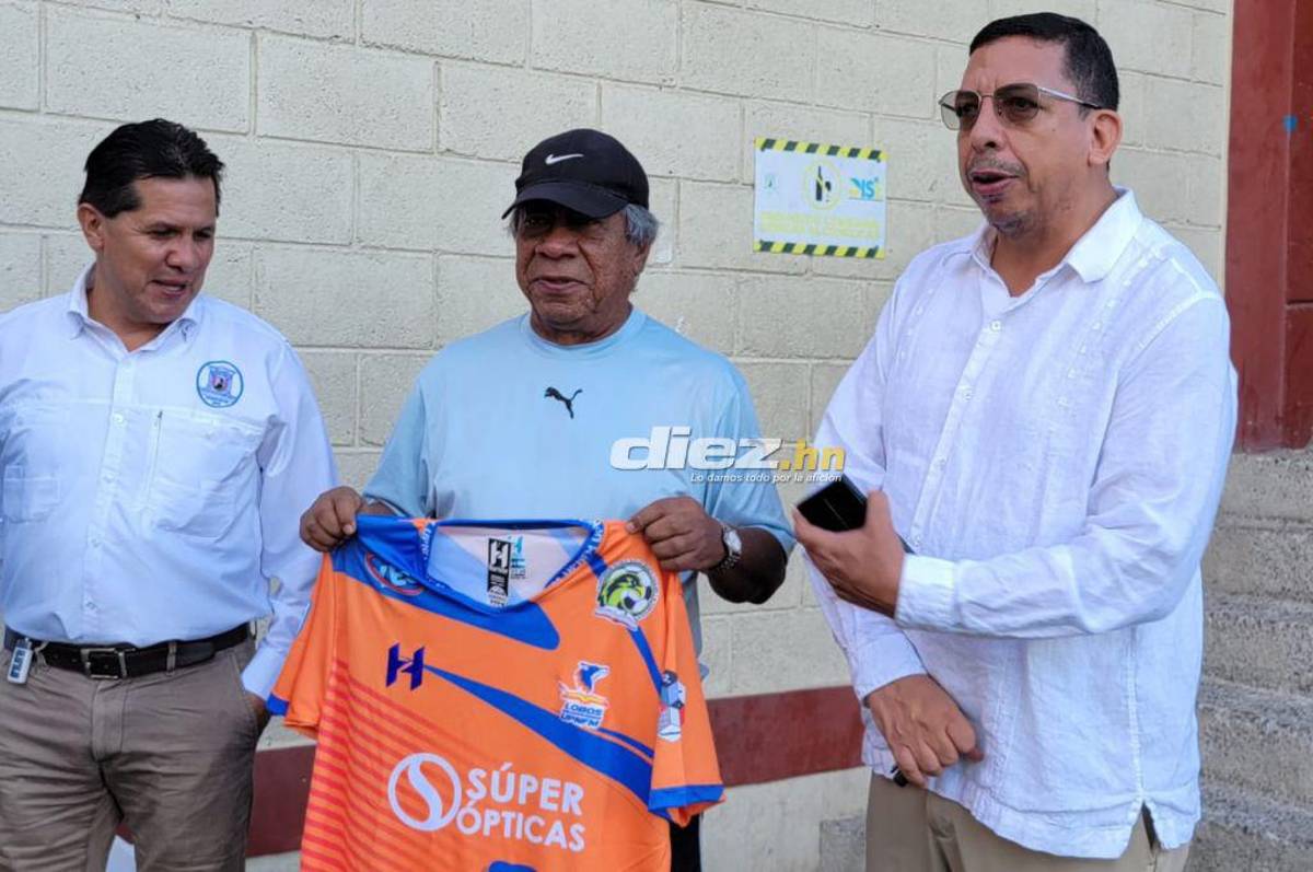 Ramón “Primitivo” Maradiaga es presentado oficialmente como nuevo entrenador de los Lobos de la UPNFM
