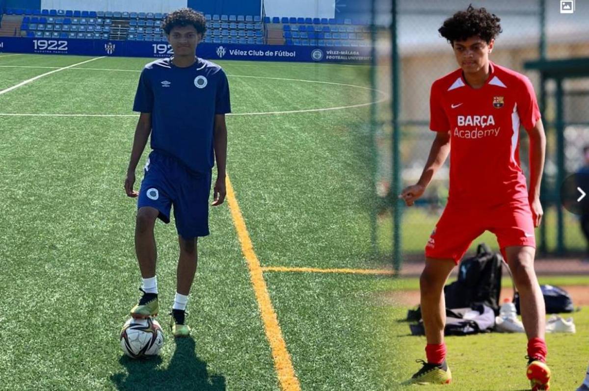 ¡Nuevo legionario! Hondureño de 17 años ficha por equipo en la Tercera División de España