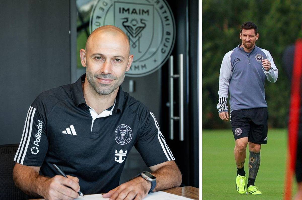 Mascherano llegó a Miami y fue recibido con tremendo abrazo; así le espera Messi y sus compañeros del Barcelona