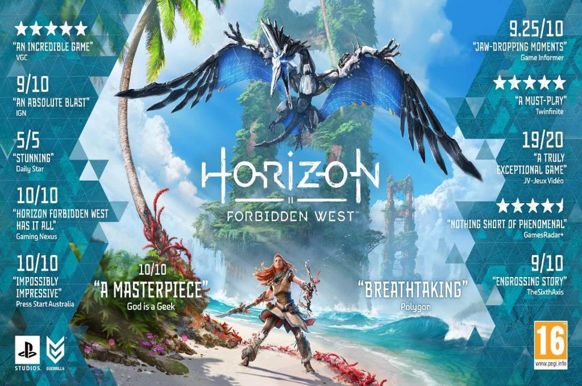 Horizon Forbidden West estrena hoy: un gran candidato a Juego del Año; la crítica y los jugadores están enamorados del título