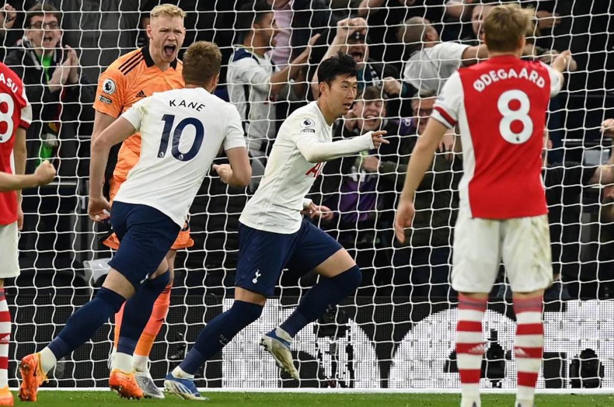Tottenham golea al Arsenal y aprieta la lucha por el cuarto puesto que los lleva a la próxima Champions League