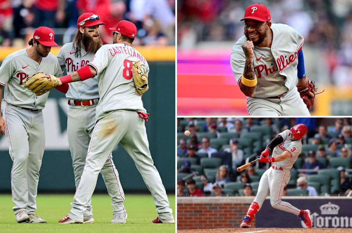 Los Filis de Filadelfia se imponen a los Bravos de Atlanta en el primer juego de la Serie Divisional