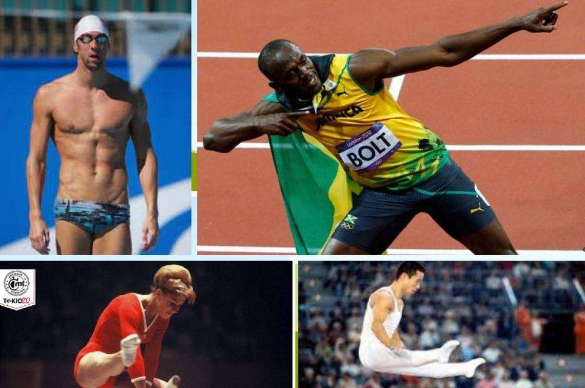 El top-10 de los deportistas con más medallas en los Juegos Olímpicos