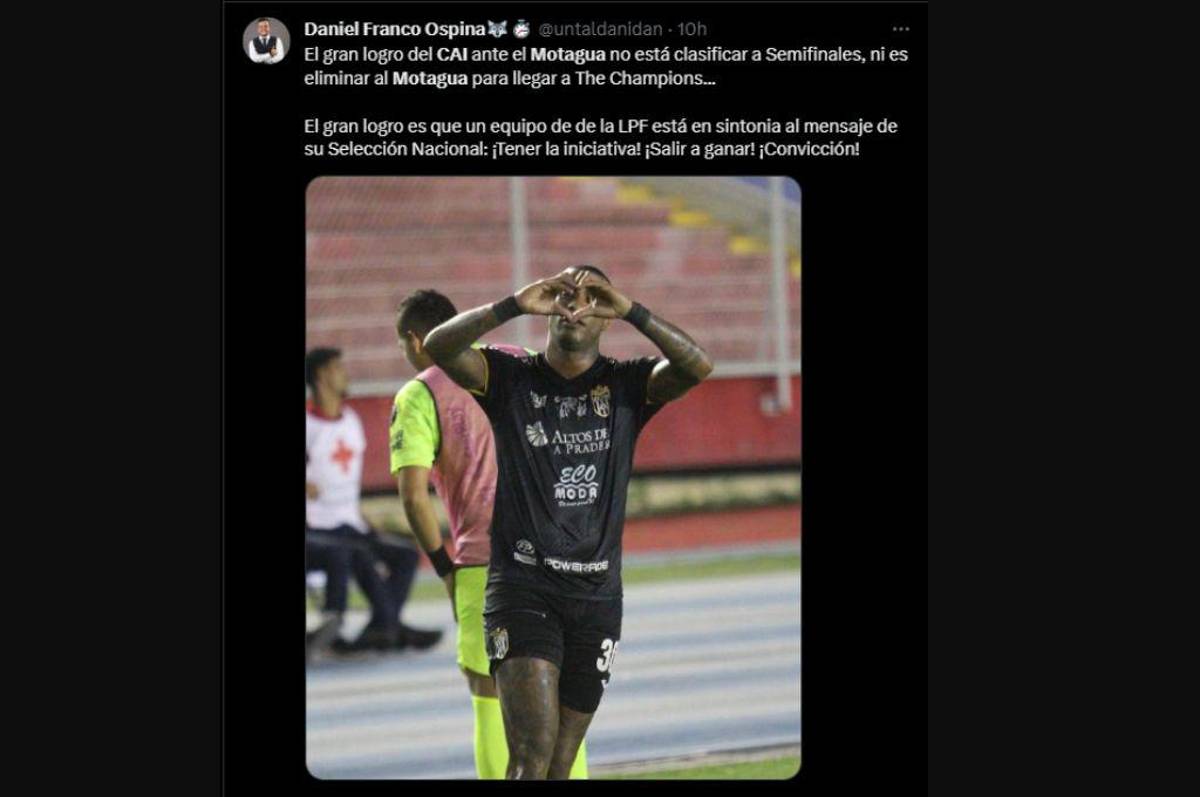 “Hijos en clubes y en selección, ¿Qué país son?”, la casa se respeta”: así reacciona la prensa panameña tras el triunfo del CAI ante Motagua