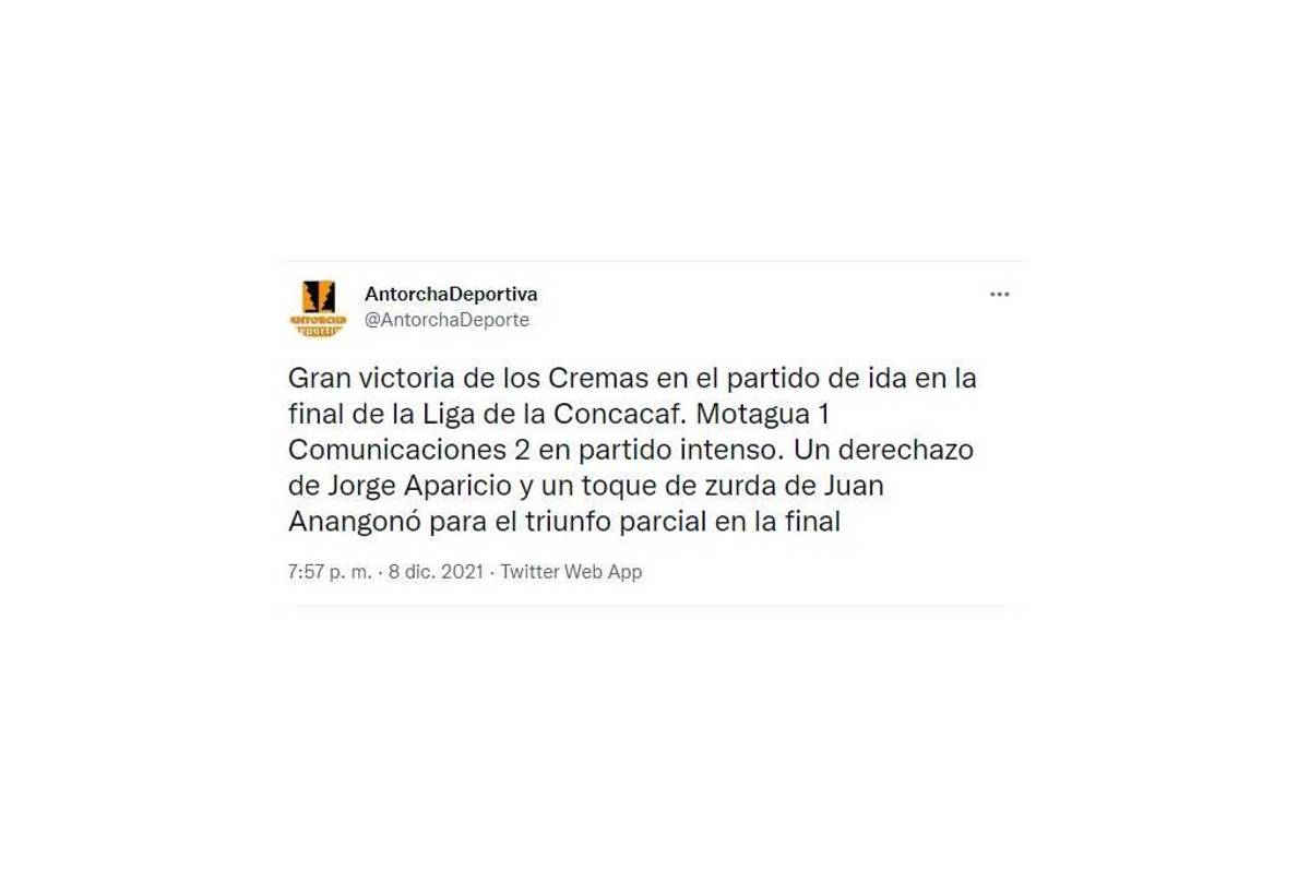 Lo que dicen en redes sobre la derrota de Motagua ante Comunicaciones: “Esta afición no merece estos jugadores”
