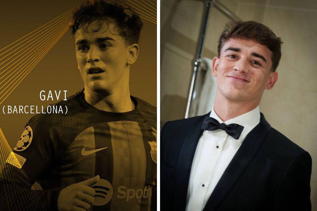 Barcelona dos, Real Madrid cero: Gavi gana el premio Golden Boy por delante de Eduardo Camavinga