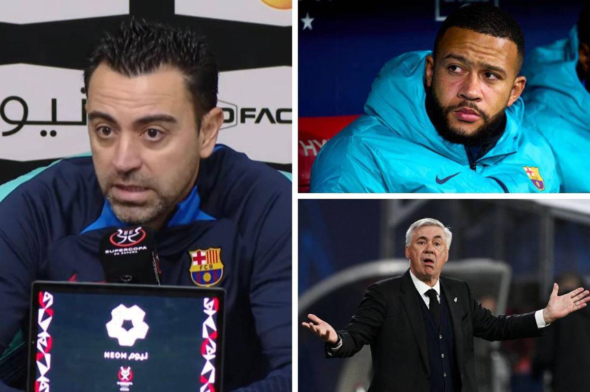 Xavi revela lo que significaría ganar la Supercopa, el trueque por Depay y lo que dijo del Real Madrid
