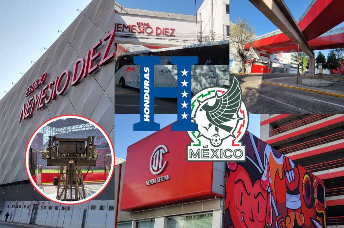 ¡Un infierno! Así es el Nemesio Diez, estadio en el que Honduras intentará echar a México de la Nations League