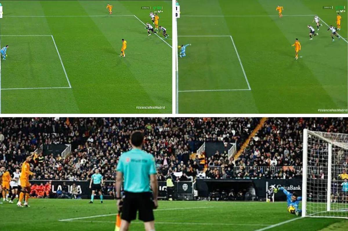 El motivo por el que no se repitió el penal que falló Bellingham ante Valencia; la regla es clara en su explicación