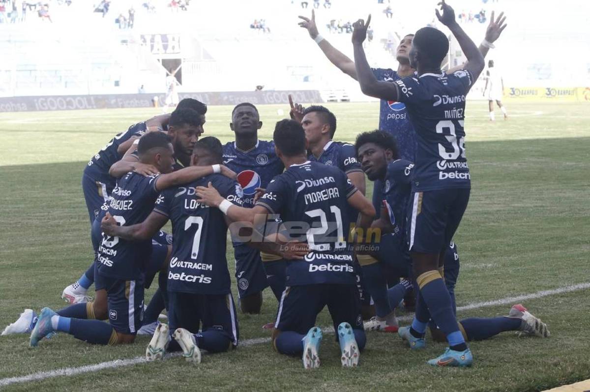 Así se vivió el minuto a minuto de la goleada del Motagua contra
