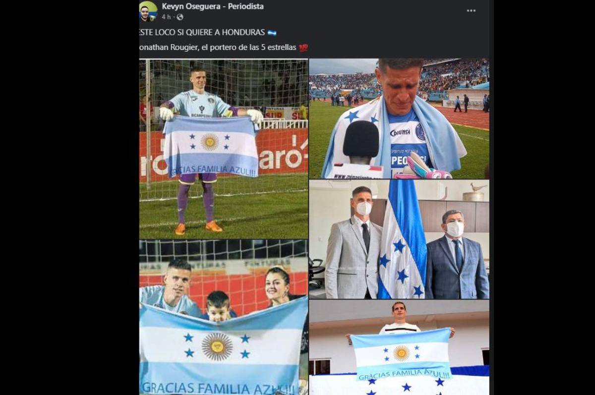 “Rueda es un acomodado”, “más que merecido”: así reaccionó la prensa hondureña tras el llamado de Rougier a la ‘H’”