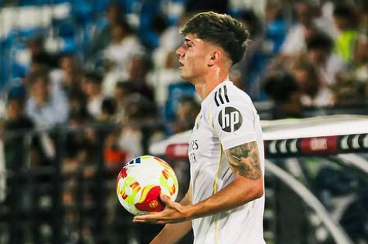 Tiene varias ofertas en Europa: ¿Quién es Víctor Valdepeñas, la nueva joya del Real Madrid que jugará hoy de lateral izquierdo?