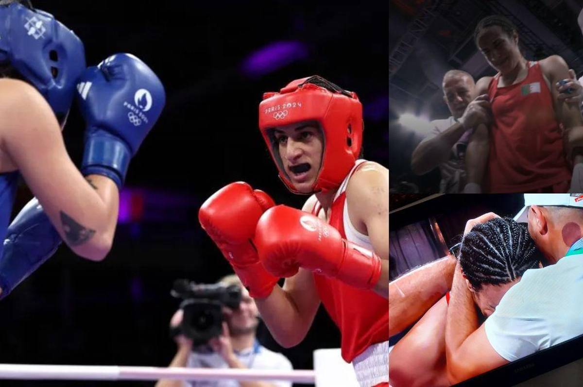 Se retiró llorando: ¿Cómo le fue a Imane Khelif, boxeadora argelina, en su nueva pelea tras la polémica en París 2024?