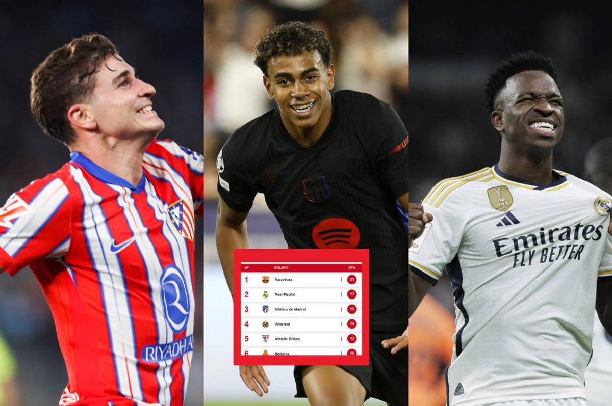 Atlético aprieta al Real Madrid previo al derbi y el Barcelona siente presión: así queda la tabla de posiciones de LaLiga