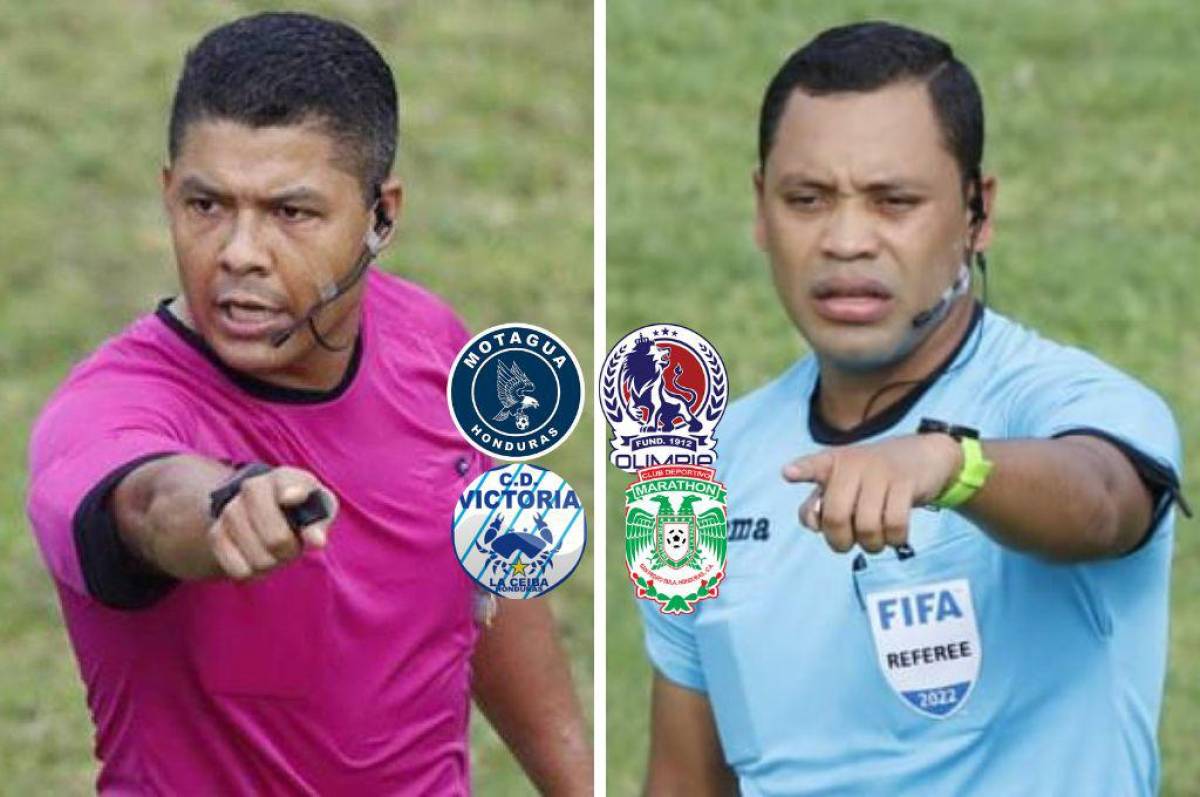 Armando Castro y Selvin Brown son los elegidos para dirigir los partidos de vuelta de las semifinales de la Liga Nacional