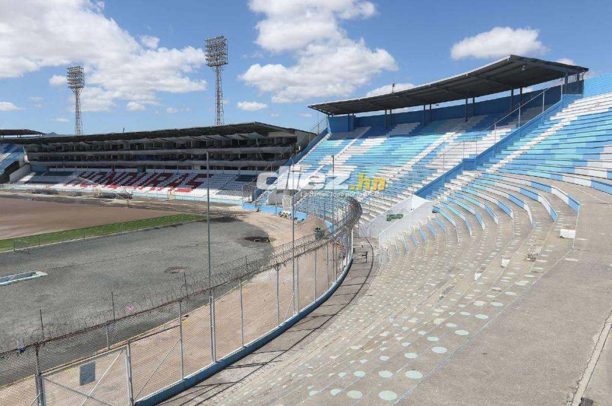 ¡Una belleza! Así luce el estadio Nacional Chelato Uclés con la implementación del césped sintético ¿Cuándo estará listo?