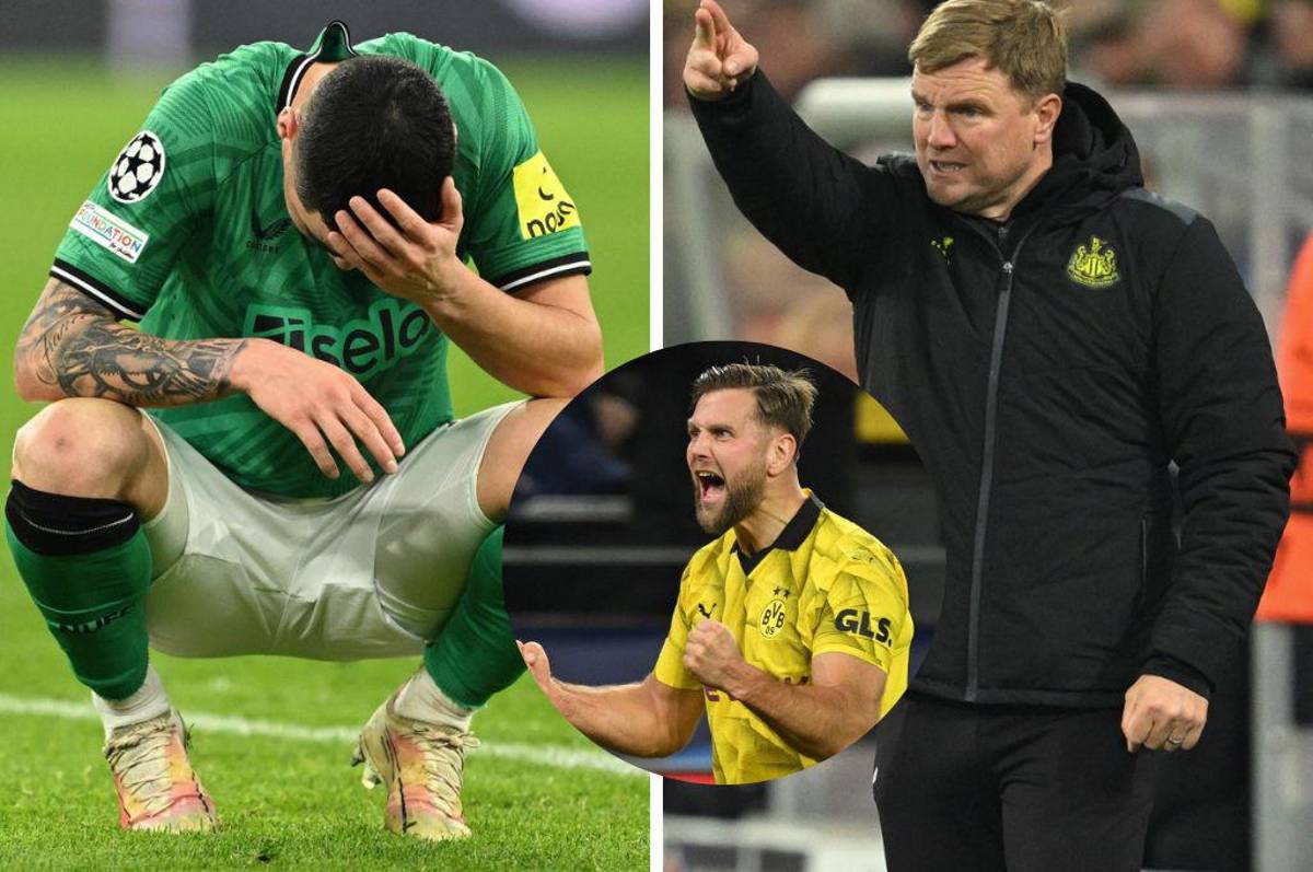 Grupo de la muerte: Newcastle se complica en la Champions League tras dura derrota con Borussia Dortmund