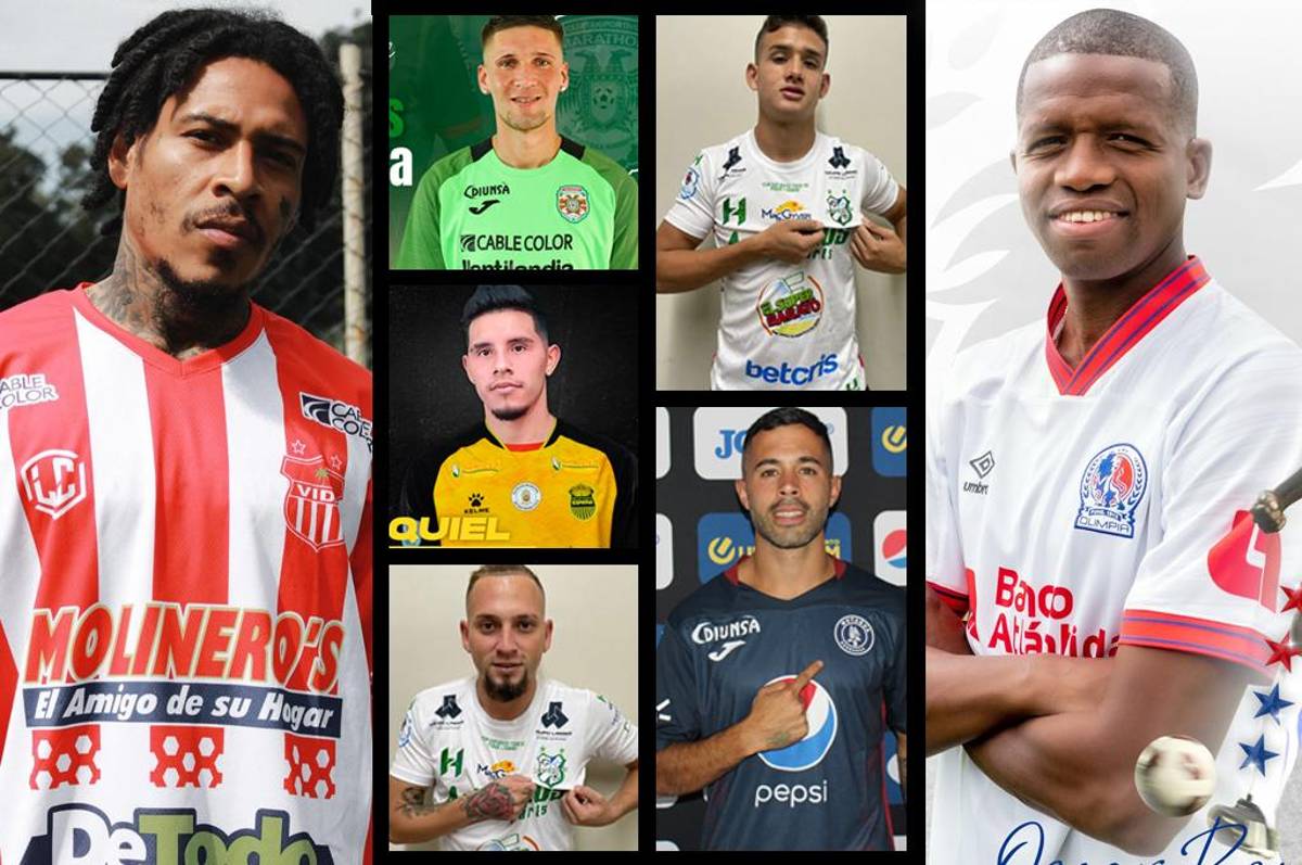 El lunes se cierran las inscripciones: Los últimos fichajes que se han dado en el fútbol hondureño