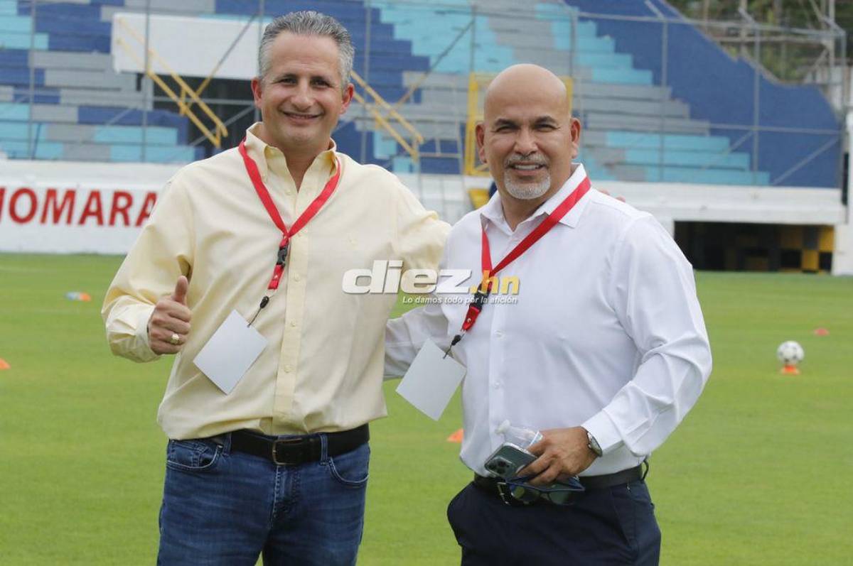 Orinson Amaya y Elías Burbara hablan de la nueva grama del estadio Morazán y del clásico Marathón-Real España
