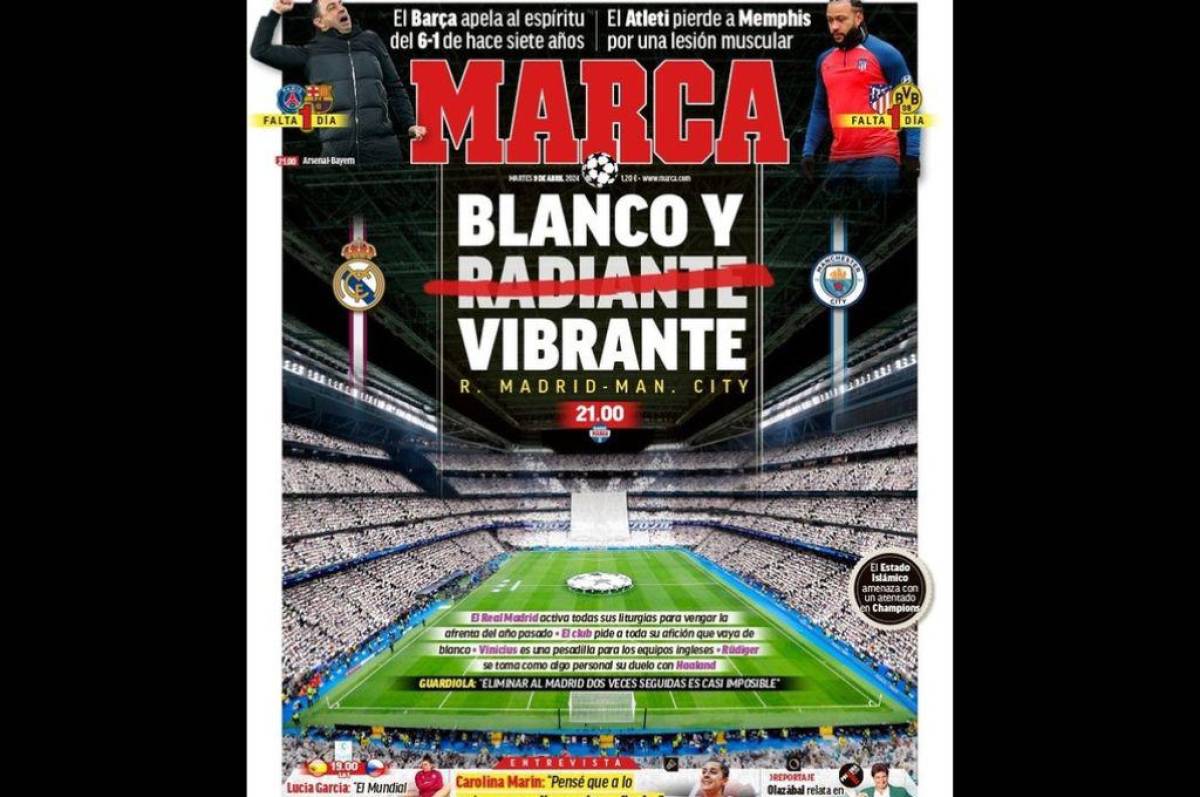La UEFA ‘ayuda’ al Real Madrid y Guardiola es protagonista: las portadas de la prensa previo al duelo entre blancos y citizens
