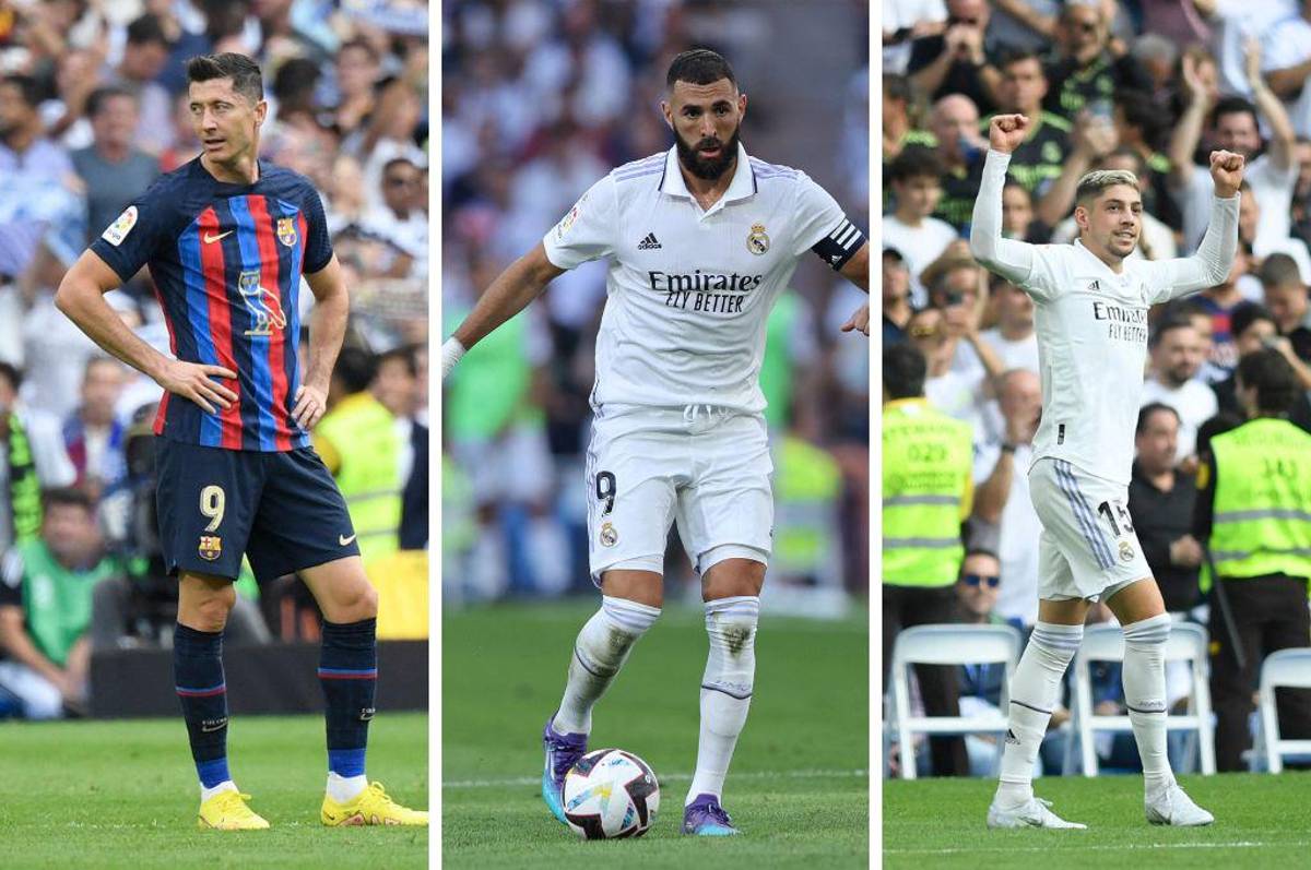 La tabla de goleadores de la Liga de España: Lewandowski sigue líder a pesar de no anotar en el Clásico ¿Y Benzema?