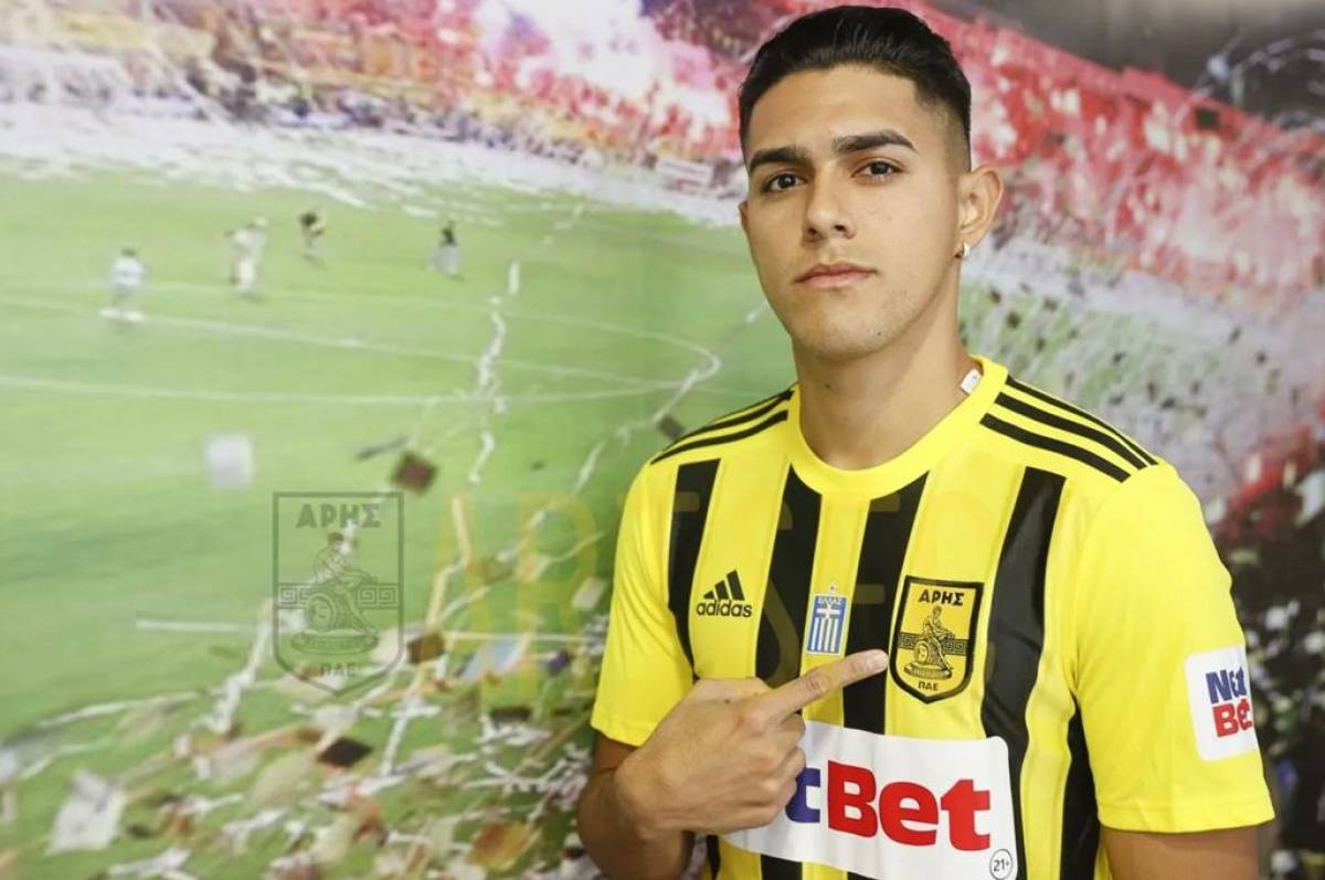 Luis Palma, el legionario hondureño más joven de la actualidad militando en el fútbol de Europa