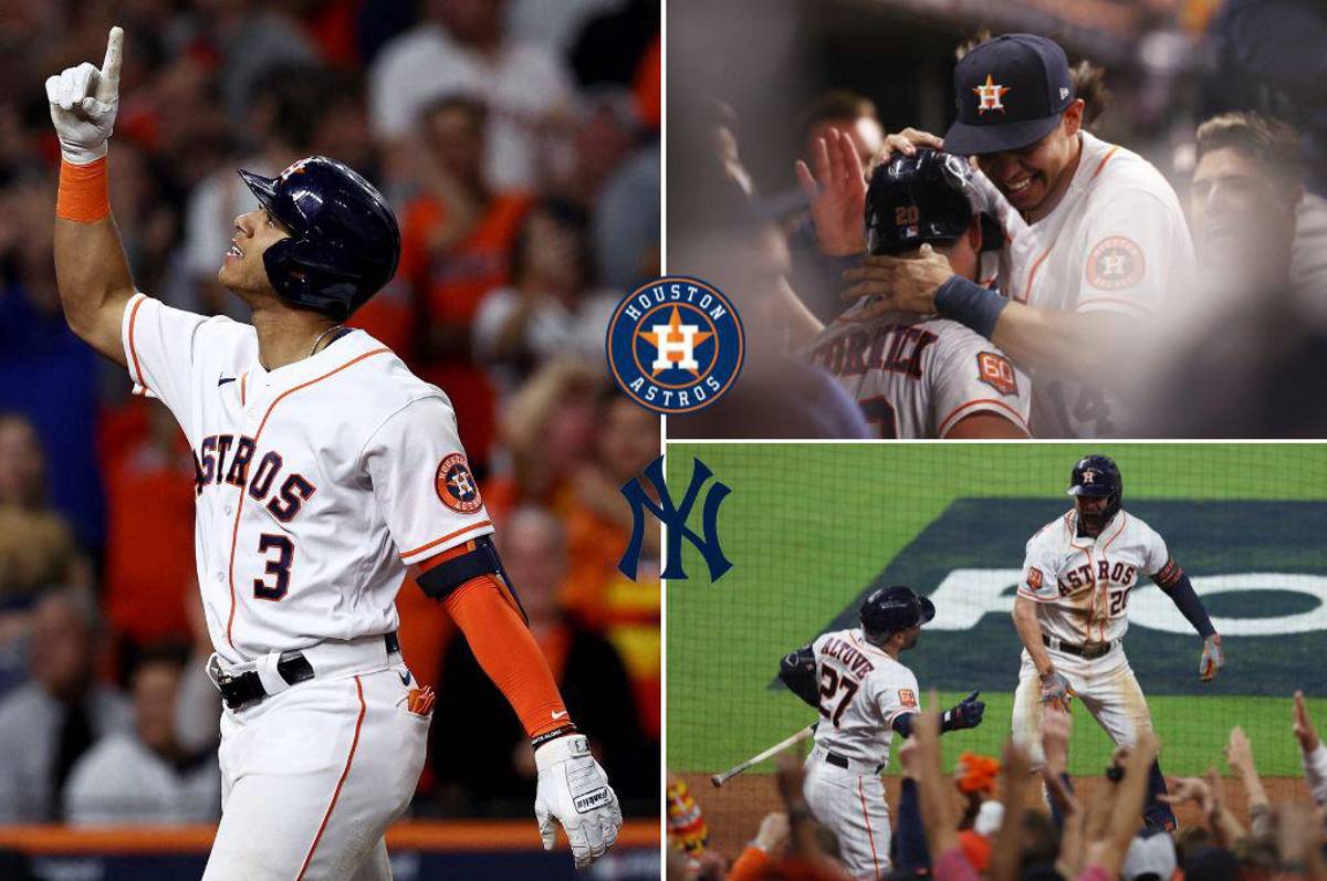 Los Astros de Houston de Mauricio Dubón barren a los Yankees en el primer juego por el Campeonato de la Liga Americana